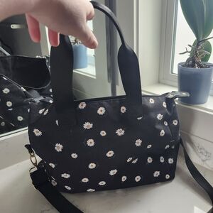 Alice + Olivia Black Floral Women's Bag